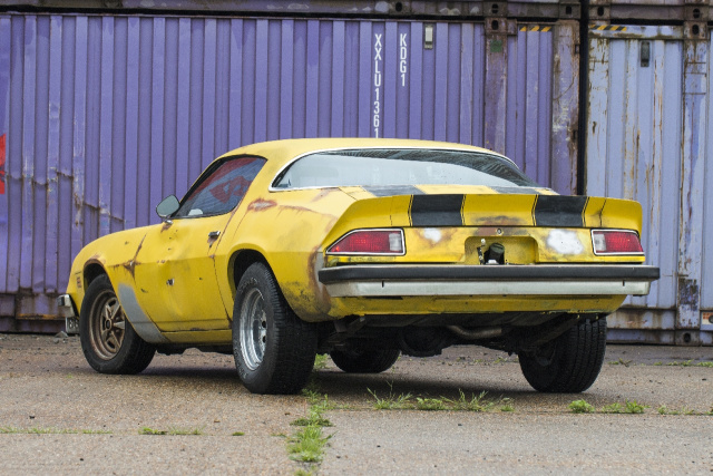 1975er Chevrolet Camaro Als Bumblebee Tribute Der Transformer Memorylane Americar Das Online Magazine Fur Us Car Fans