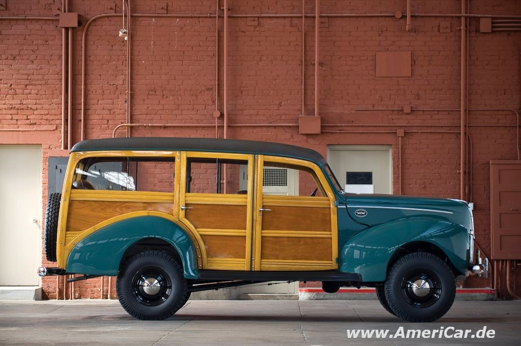 Mit Holz & Herz Woodies, mit Wallpaper! Kult amerikanische Autos aus Holz AmeriCarInside