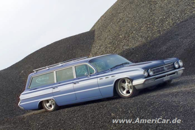 The AirWagon: 1962 Buick Invicta Station Wagon: Cooles amerikanisches Auto  mit Air Ride - Auto des Monats - AmeriCar - Das Online-Magazine für  US-Car-Fans