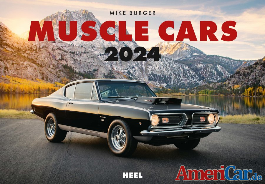 Kalender 2024 Tolle Kalender für US Car und AutoFans aus dem Heel