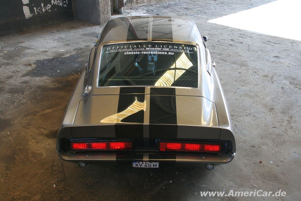 USCar Movie Star Nur noch 60 SekundenEleanor Ford Mustang Exklusiver Sportwagen Classic