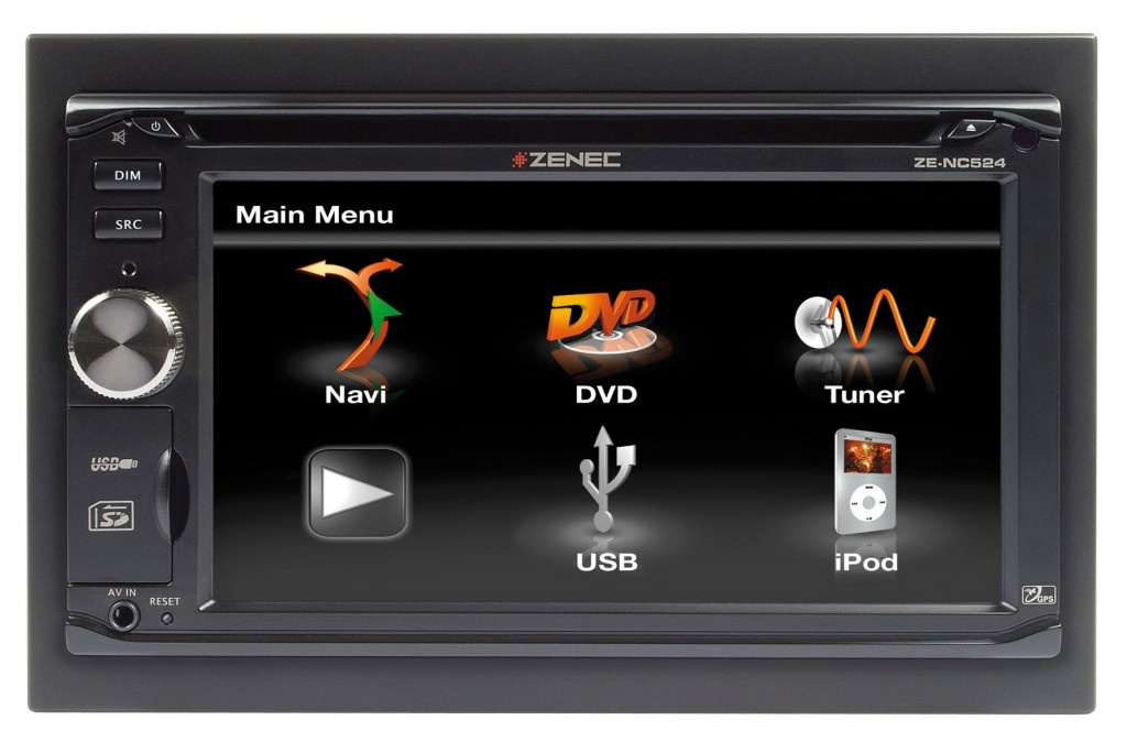 ZenecAlleskönner im 1 und 2DINFormat Die neue 1 und 2DIN Geräte