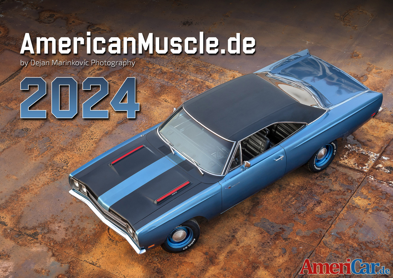 Kalender 2024 AmericanMuscle.de USCar Kalender News AmeriCar