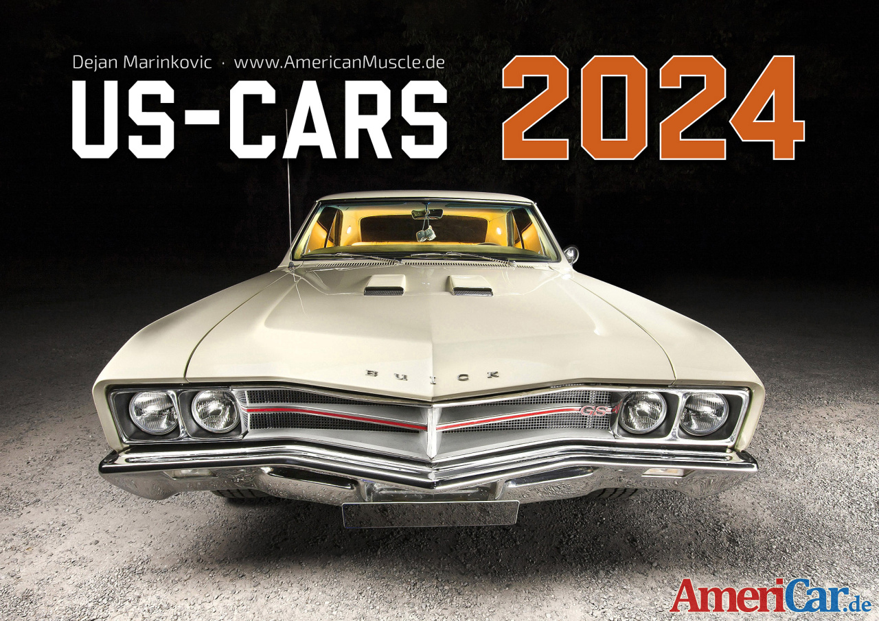 Kalender 2024 AmericanMuscle.de USCar Kalender News AmeriCar